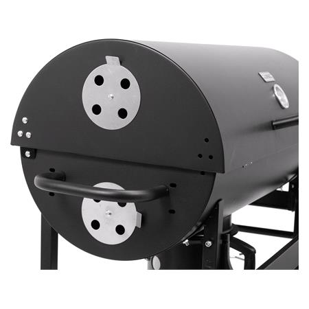 CHARCOAL GRILL WITH LID, GRID 71X35 CM