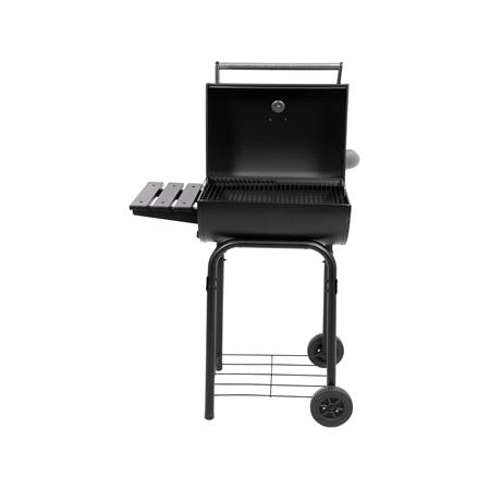CHARCOAL GRILL WITH LID GRATE 47X34CM