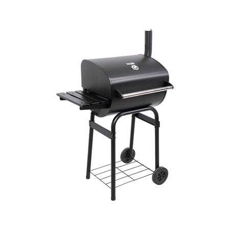 CHARCOAL GRILL WITH LID GRATE 47X34CM