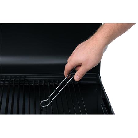 CHARCOAL GRILL WITH LID GRATE 47X34CM