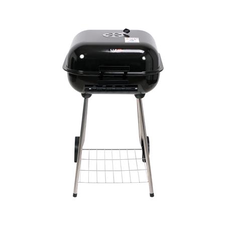 CHARCOAL GRILL WITH LID GRATE 45X40 CM