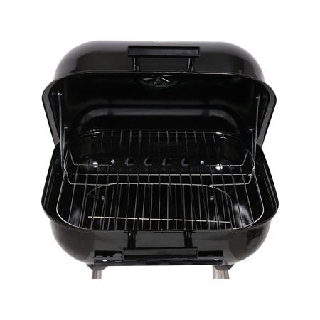 CHARCOAL GRILL WITH LID GRATE 45X40 CM