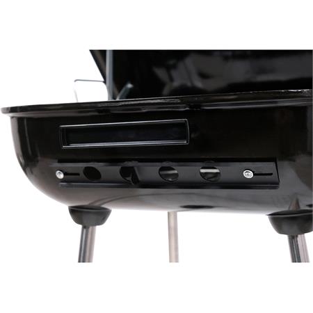 CHARCOAL GRILL WITH LID GRATE 45X40 CM