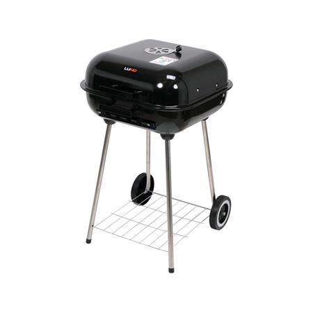 CHARCOAL GRILL WITH LID GRATE 45X40 CM