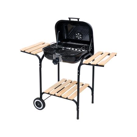 CHARCOAL GRILL WITH GRATE ADJUST 45X40CM