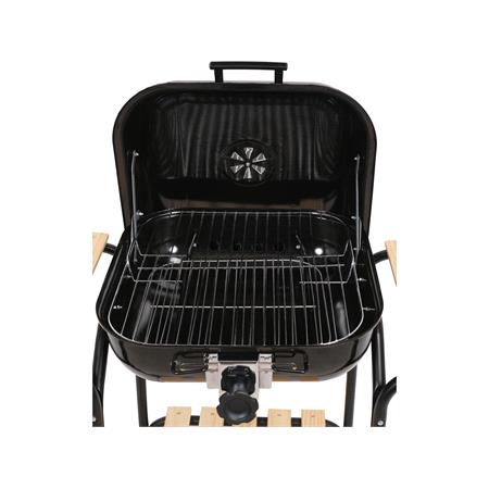 CHARCOAL GRILL WITH GRATE ADJUST 45X40CM