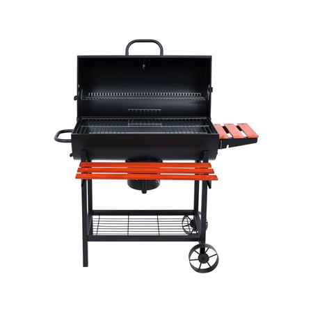 CHARCOAL GRILL WITH LID GRATE 71X34,5CM