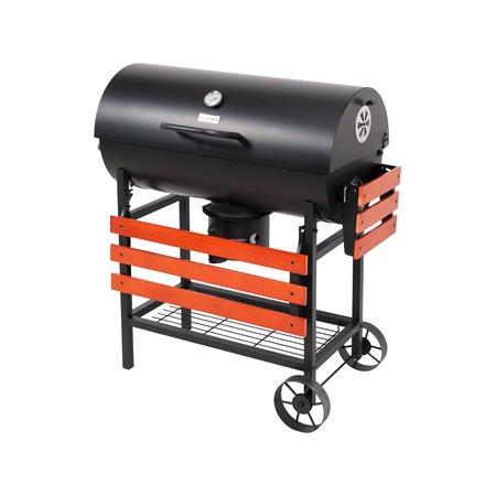 CHARCOAL GRILL WITH LID GRATE 71X34,5CM