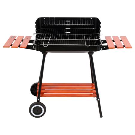 CHARCOAL GRILL W/ SHELVES GRATE 53X33CM