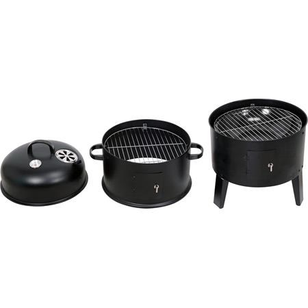 ROUNDED SMOKER 51 X 42 X 80CM