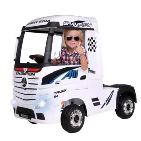 Kids Mercedes Actros Lorry 24v Electric Ride on Truck with Trailer