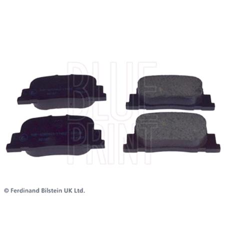 Blueprint Rear Brake Pads (Full set for Rear Axle)   ADT342121