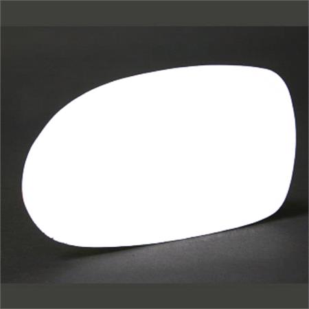 Left Stick On Wing Mirror Glass for Citroen C5 2004 to 2008