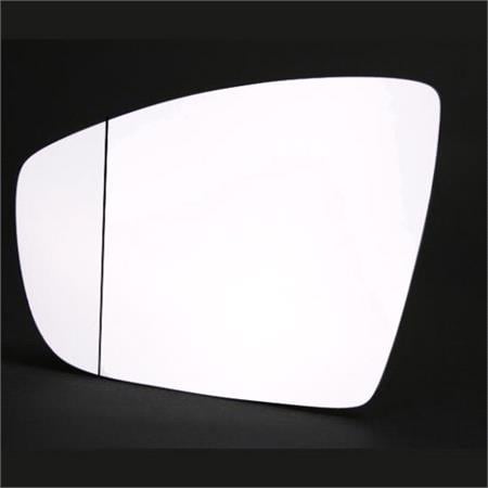 Left Stick On Wing Mirror Glass for Ford S MAX 2006 to 2015