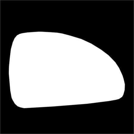 Right Stick On Wing Mirror Glass for Kia Ceed Hatchback, 2006 2012