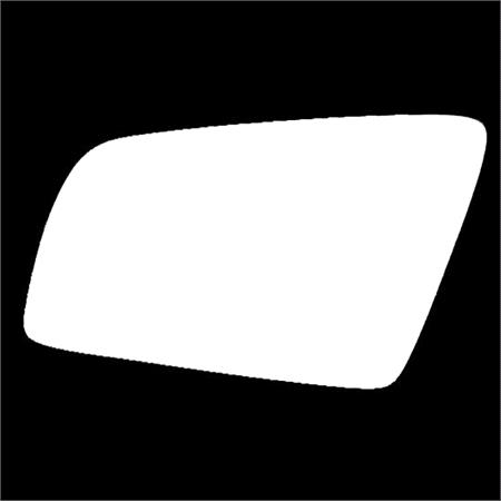 Left Stick On Wing Mirror Glass for BMW 5 Series Touring 2004 2010