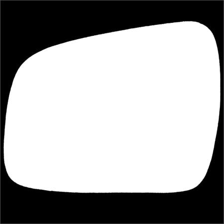 Left Stick On Wing Mirror Glass for Opel ZAFIRA 2009 2014