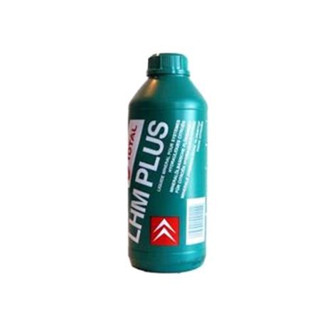 TOTAL LHM Plus Mineral Green Suspension and Brake Fluid For Citroen   1 Litre