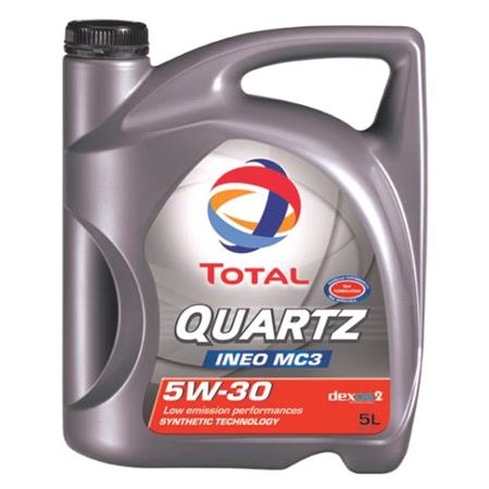 TOTAL Quartz INEO MC3 5W 30 Fully Synthetic Engine Oil   5 Litre