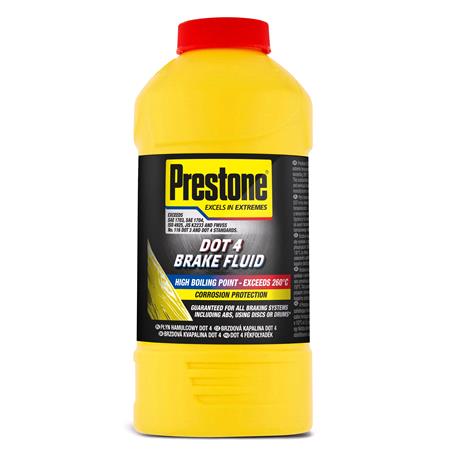 Prestone Dot 4 Brake Fluid   355ml
