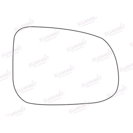 Right Stick On Wing Mirror Glass for VOLVO S40 II, 2010 2012