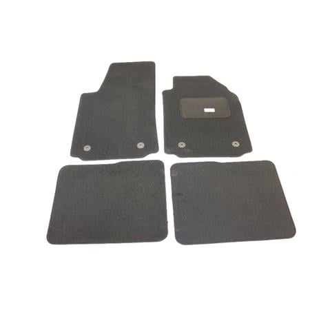 Tailored Car Floor Mats in Black for Audi A2  2000 2005