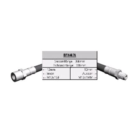 Quinton Hazell Front Left/Right Brake Hose   BFH4676