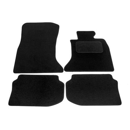 Tailored Car Floor Mats in Black for BMW 5 Series Touring  2010 2017   F10 F11