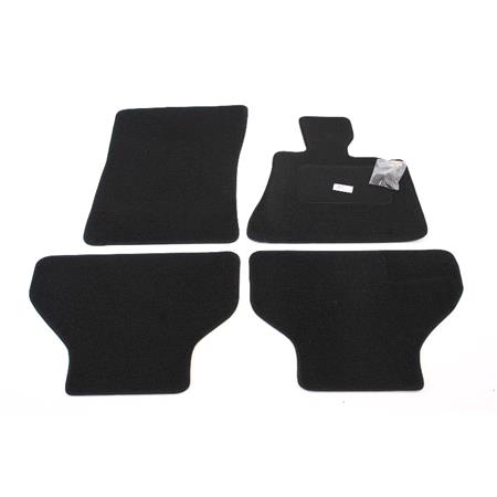 Tailored Car Floor Mats in Black for BMW X5  2007 2013   E70 5 Seater
