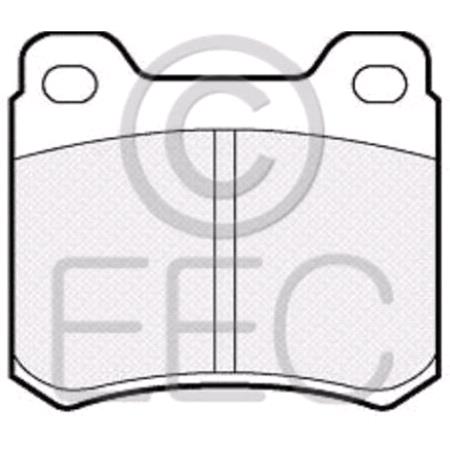 APEC Rear Brake Pads (Full set for Rear Axle)   BRP0405