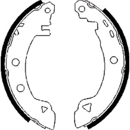 Quinton Hazell Brake Shoes Set   BS819