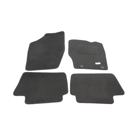 Tailored Car Floor Mats in Black for Citroen C4 Coupe  2004 2010   Not Picasso