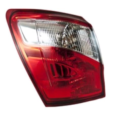 Left Rear Lamp (7 Seater Model, Outer On Quarter Panel, Supplied With Bulbholder And Bulbs, Original Equipment) for Nissan QASHQAI 2010 on