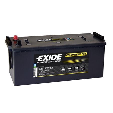Exide ES1350 Multifit Gel Marine & Leisure Battery 1 Year Guarantee