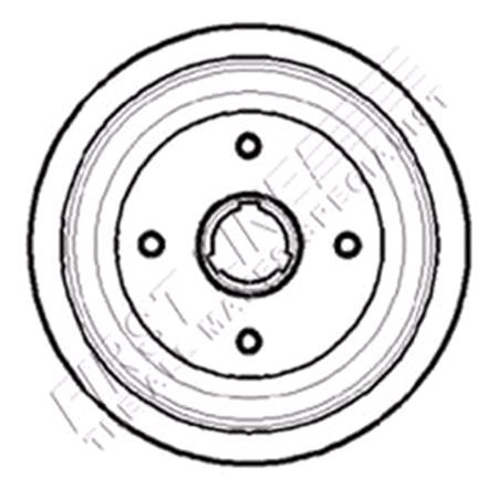 First Line Brake Drum