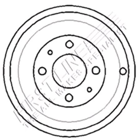 First Line Brake Drum