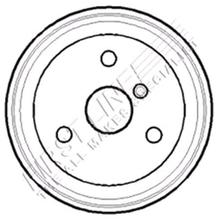 First Line Brake Drum