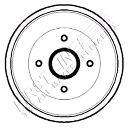 First Line Brake Drum