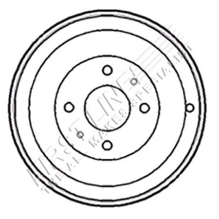 First Line Brake Drum