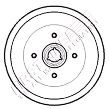First Line Brake Drum