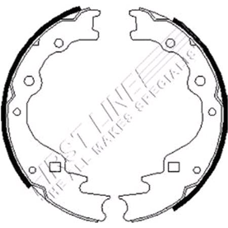 First Line Brake Shoe Set