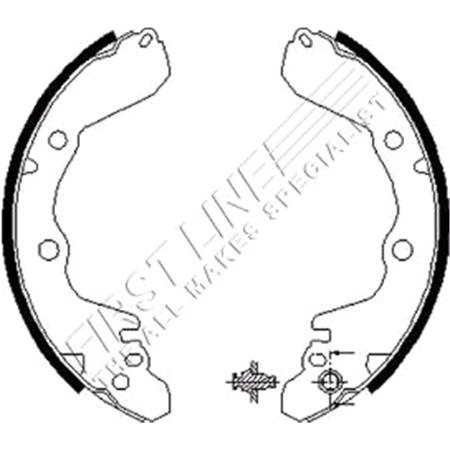 First Line Brake Shoe Set