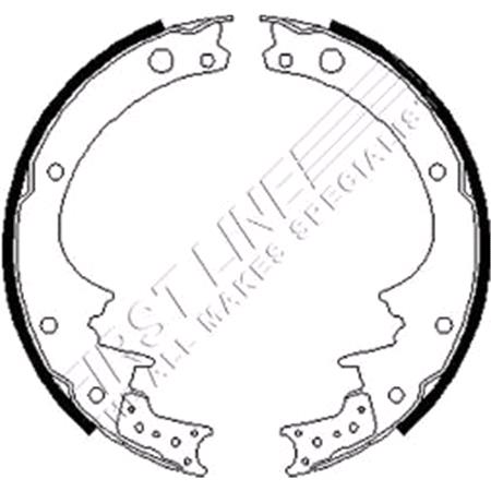 First Line Brake Shoe Set