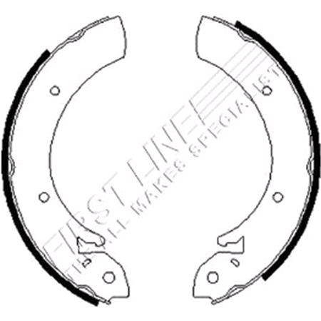 First Line Brake Shoe Set