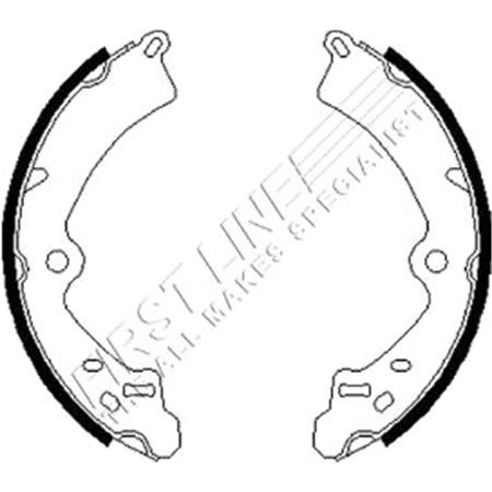 First Line Brake Shoe Set