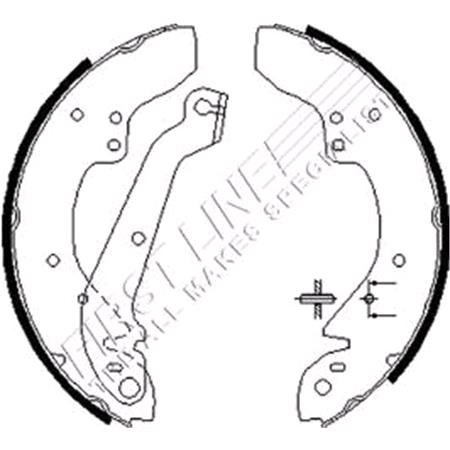 First Line Brake Shoe Set