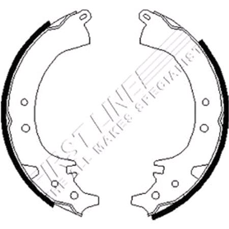 First Line Brake Shoe Set