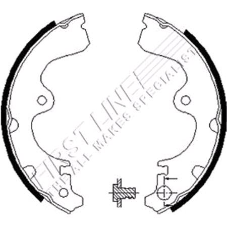 First Line Brake Shoe Set