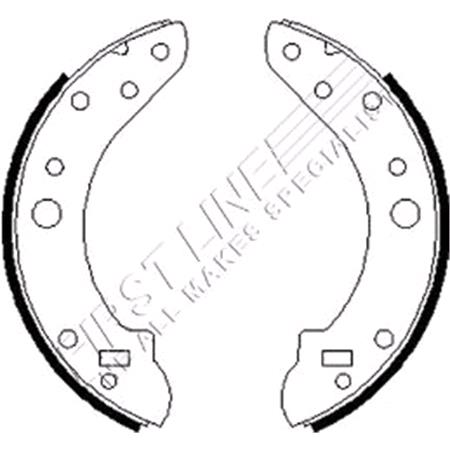 First Line Brake Shoe Set