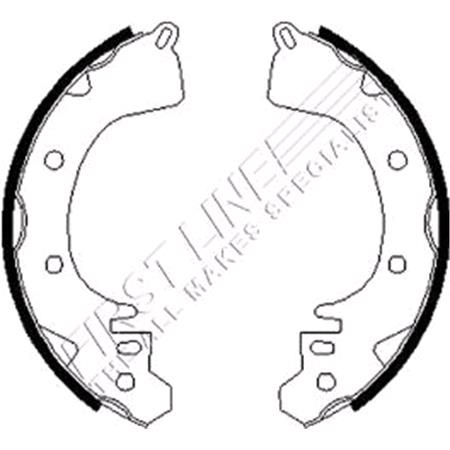 First Line Brake Shoe Set